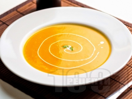 Зеленчукова крем супа с картофи, броколи и карфиол в мултикукър - снимка на рецептата